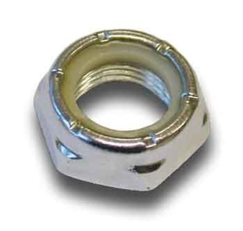 Muttrar stötdämpare Gardner-westcott Nylock silver H-D 58-86 (2-pack)