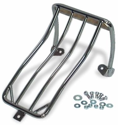 Bagageräcke fatbobskärm FXST modeller 00-05 med 130mm bakdäck