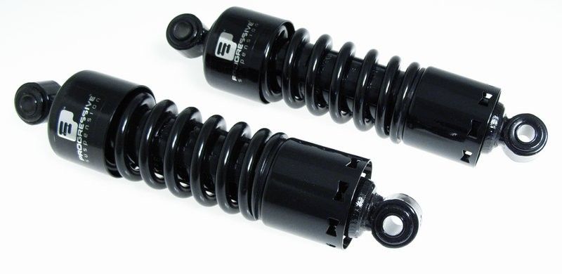 Stötdämpare Progressive Suspension PS 412 11" kraftig svart Dyna 91-17