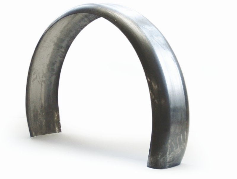 Framskärm 140x650mm, m. rundprofil (ämne)