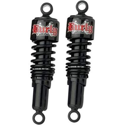 Burly Slammer Stötdämpare 10.5  Sportster 88-03 Svarta