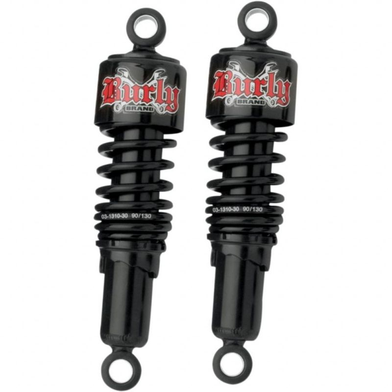 Stötdämpare Burly 10.5 svart Dyna 91-17
