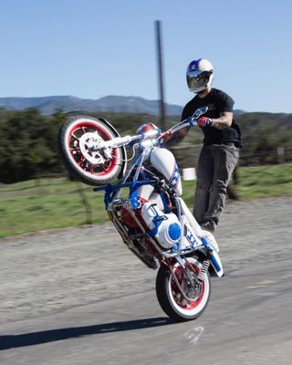 Bung King Highway Peg Crash Bar Dyna and FXR (Speed merchant skid)