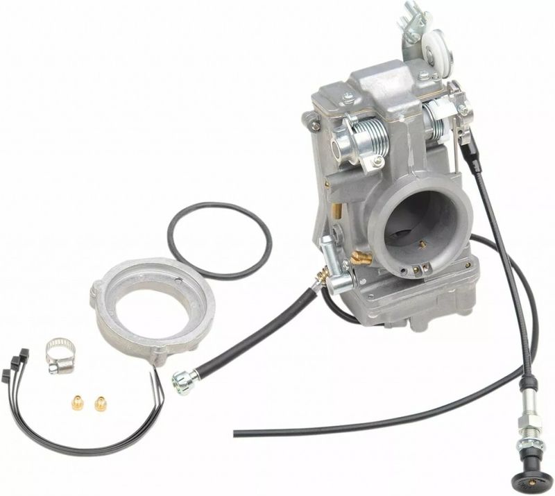 Förgasare Mikuni HSR45 Smoothbore Easy kolfiber H-D 90-06