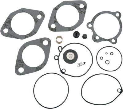 Renoveringssats förgasare Drag Specialties Keihin kolfiber Softail 87-89, FXR 87-88