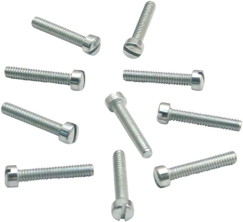 Skruvar S&S spårad platt (10-pack)