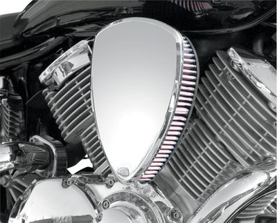 Luftfiltersats Baron VS650 Air slät Yamaha 98-16 krom