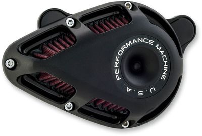 Luftfiltersats Performance Machine 0206-2112-SMB PM Jet Ops svart