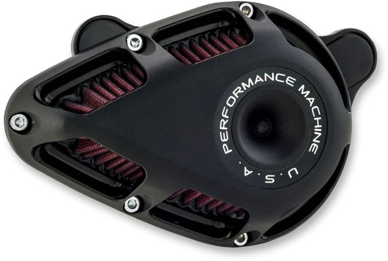 Luftfiltersats Performance Machine 0206-2112-SMB PM Jet Ops svart