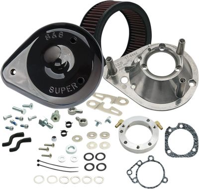 Luftfilter S&S 170-0182A svart XL Sportster with CV carburetor