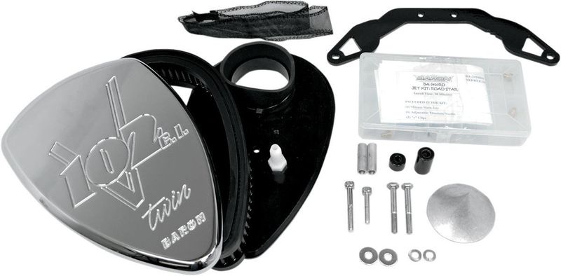 Luftfiltersats Baron V102C.I Air krom Yamaha 99-07