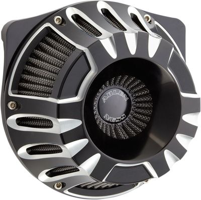 Luftfiltersats Arlen Ness 18-927 Deep Cut CC svart Softail 16-17