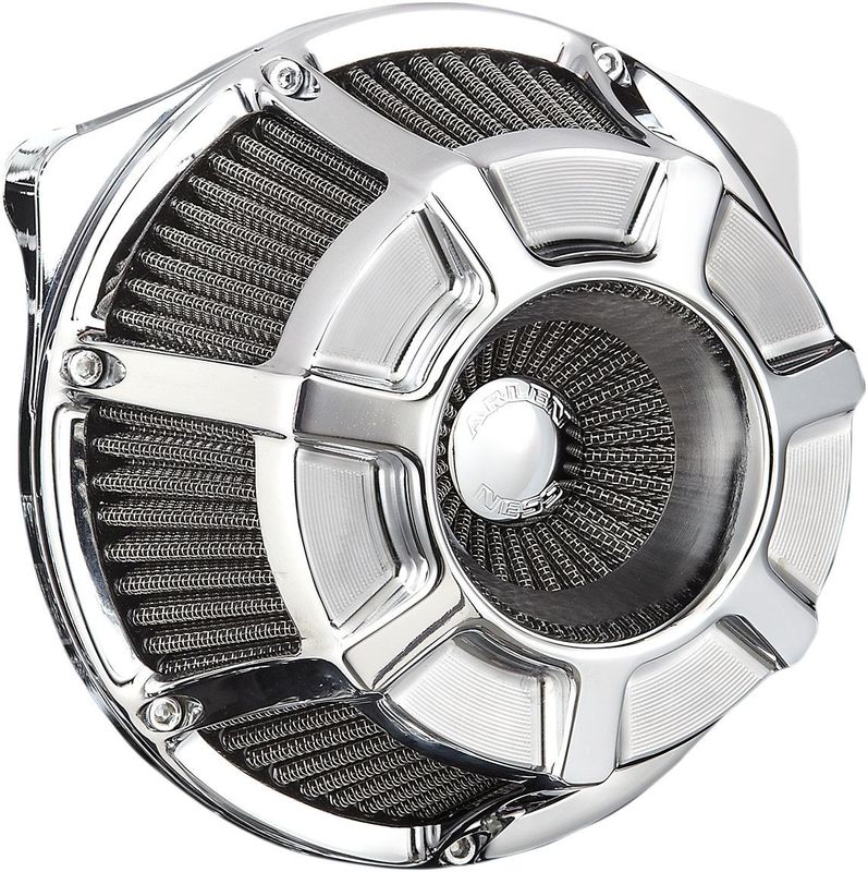 Luftfiltersats Arlen Ness 18-934 Beveled krom CV carb Twin Cam 99-06 m.fl.