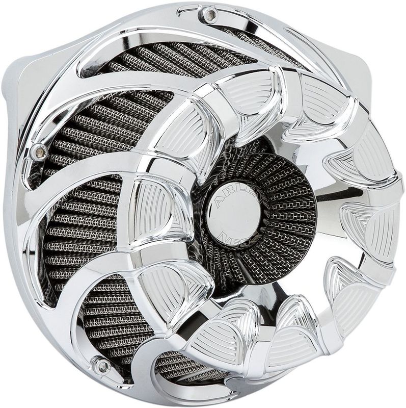 Luftfiltersats Arlen Ness 00-17C Inverted krom H-D 99-17