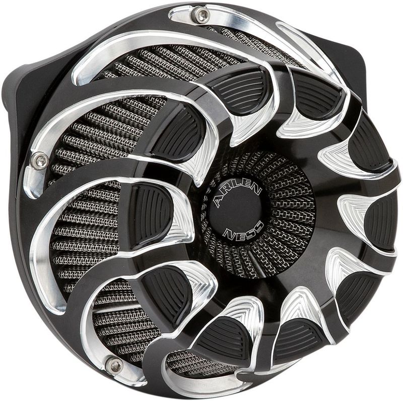 Luftfiltersats Arlen Ness 18-983 Inverted svart H-D 99-17
