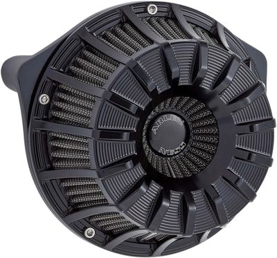 Luftfiltersats Arlen Ness 15SPK Inverted Sportster 91-22 svart