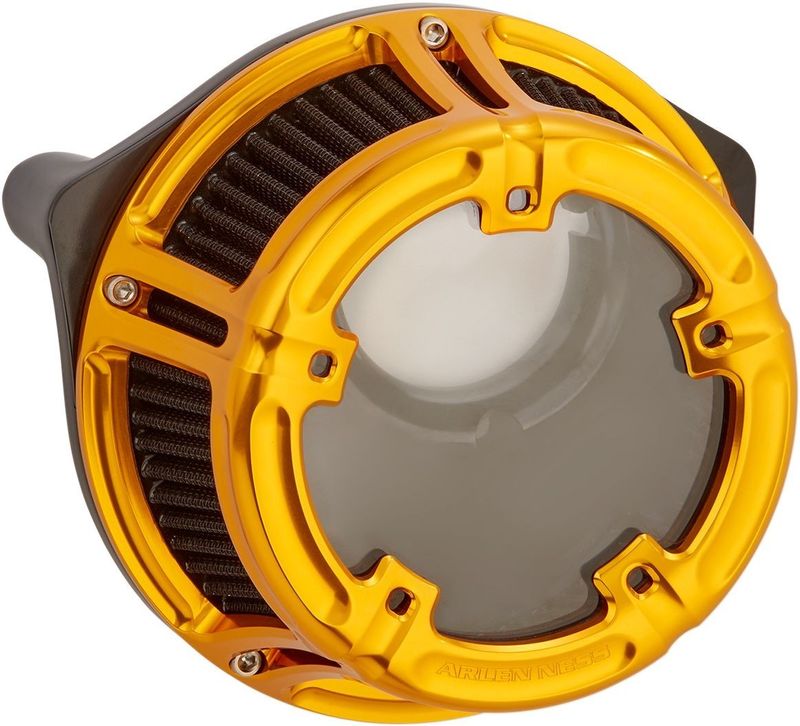 Luftfiltersats Arlen Ness 18-178 Method guld XL Sportster 91-22