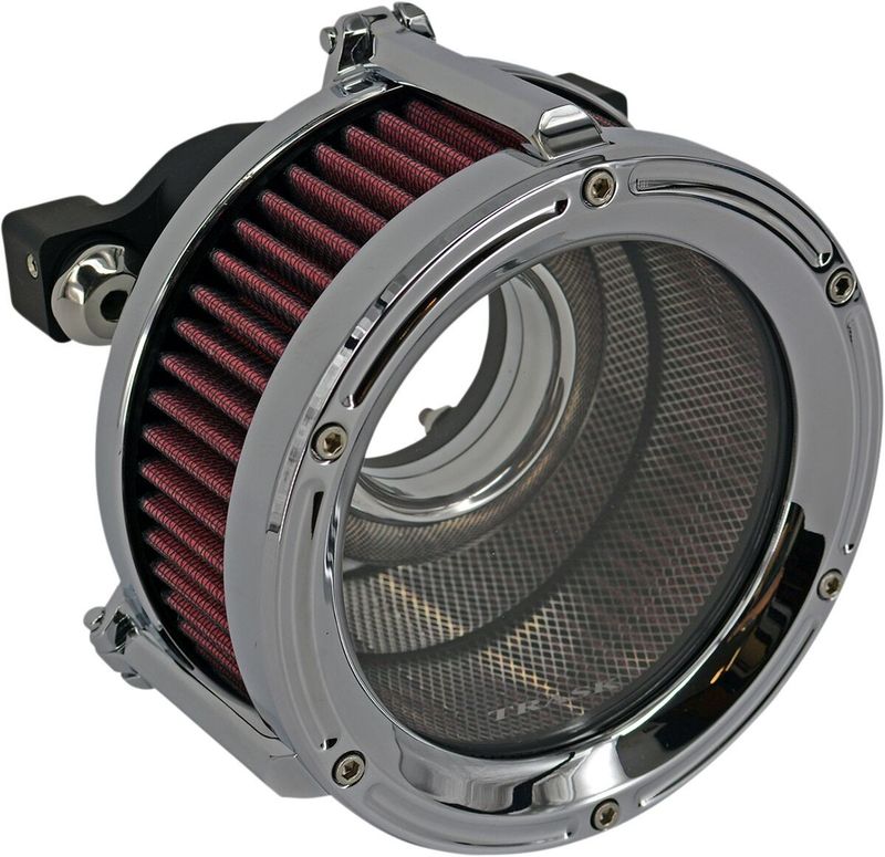 Luftfiltersats Trask Performance TM-1022CH Assault krom XL Sportster 91-22