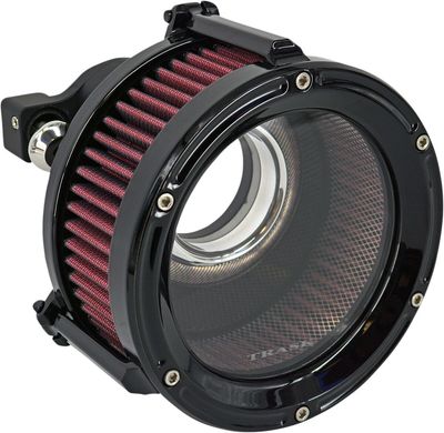 Luftfilter Trask 91-20XL Assault Aslt blank svart Sportster 91-22