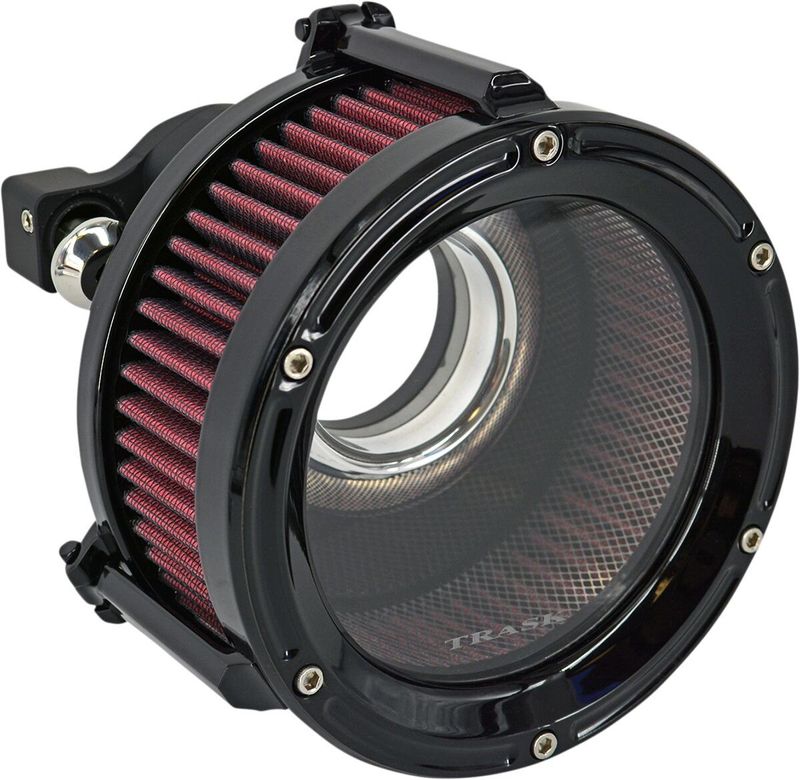 Luftfilter Trask 91-20XL Assault Aslt blank svart Sportster 91-22