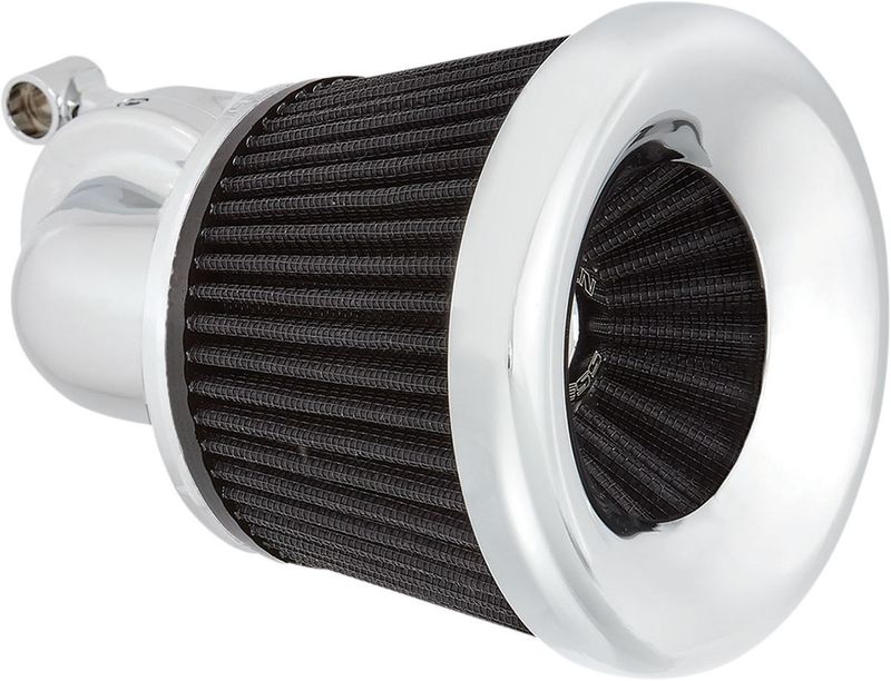 Luftfiltersats Arlen Ness 600-033 Velocity 90 krom CV carb Twin Cam 99-06 m.fl.