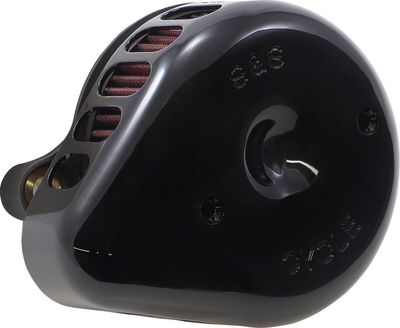 Luftfiltersats S&S 170-0436C Teardrop svart Softail 18-24