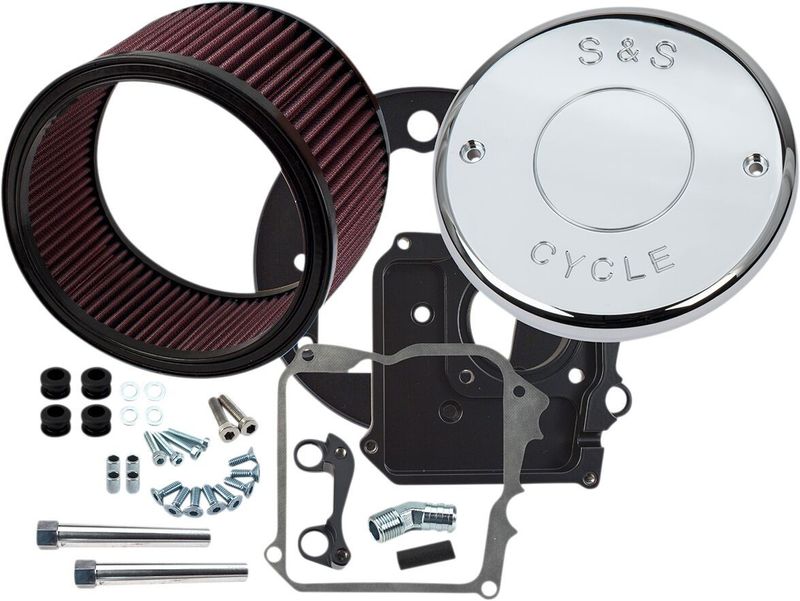 Luftfiltersats S&S CHIEF14-20 Cover Indian 14-22, Victory 16-17, Aprilia 06
