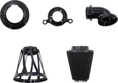 Luftfilter Arlen Ness 600-075 Monster Sucker Allbl svart Sportster 88-22