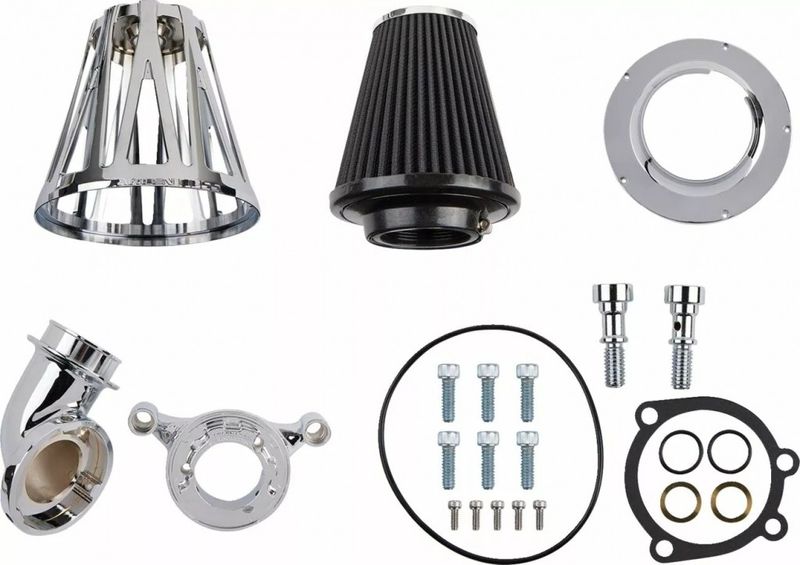 Luftfilter Arlen Ness 600-090 Monster Sucker Crfire krom H-D 99-17