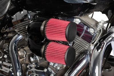 Luftfiltersats S&S 170-0637A Aircleanr svart Touring 08-16, Softail 16