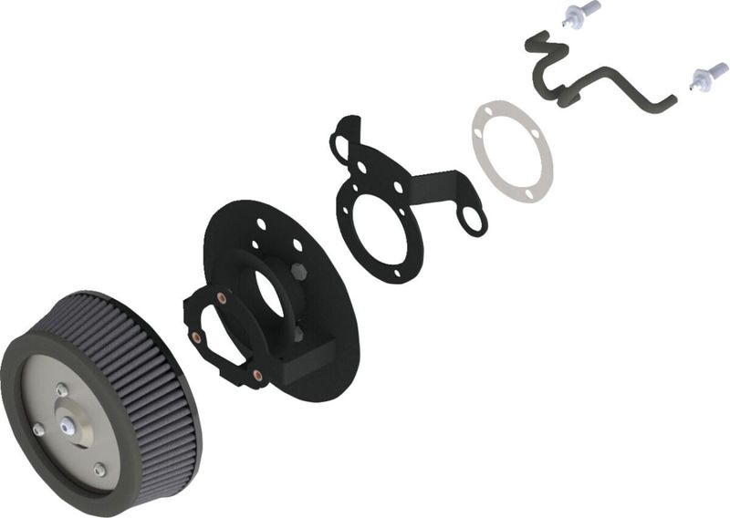 Luftfiltersats Vance & Hines VO2 Dyna 08-17
