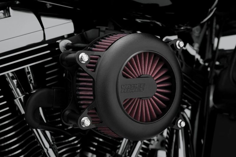 Insugssats Vance & Hines VO2 Rogue struktursvart Softail 00-15