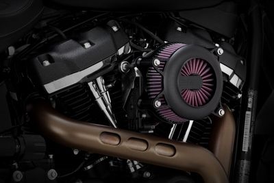Luftfiltersats Vance & Hines VO2 Rogue struktursvart Softail 18-24