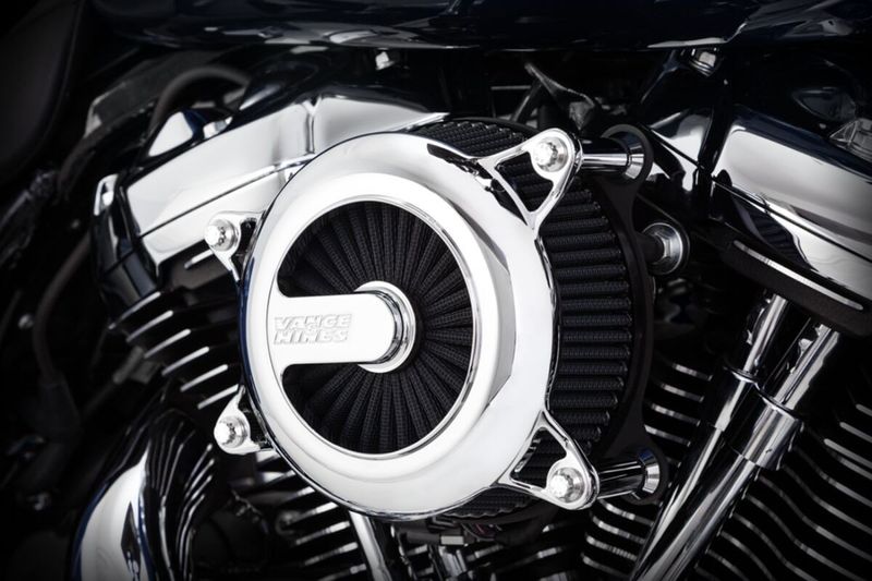 Luftfiltersats Vance & Hines VO2 Rogue krom Softail 16-17