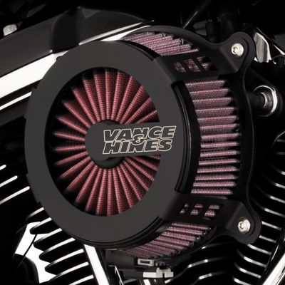 Luftfiltersats Vance & Hines VO2 Cage Softail 18-24 mattsvart