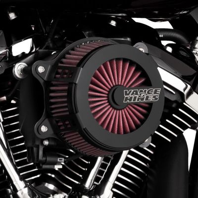 Luftfiltersats Vance & Hines VO2 Cage Softail 18-24 mattsvart