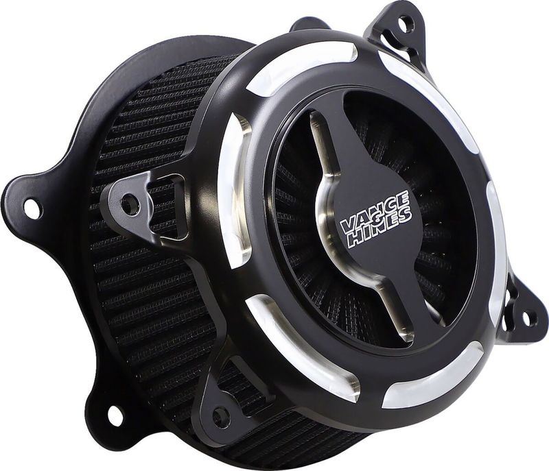 Luftfiltersats Vance & Hines VO2 Blade matt XL Sportster 91-22