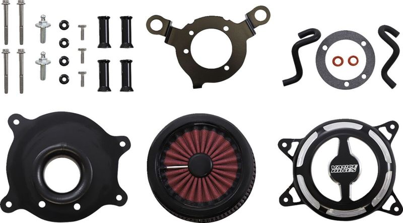 Luftfiltersats Vance & Hines VO2 Blade matt Softail 00-15