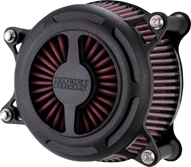 Luftfiltersats Vance & Hines VO2 Blade struktursvart Softail 18-24