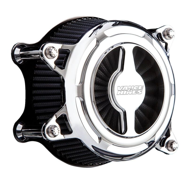 Luftfiltersats Vance & Hines VO2 Blade krom Softail 18-24