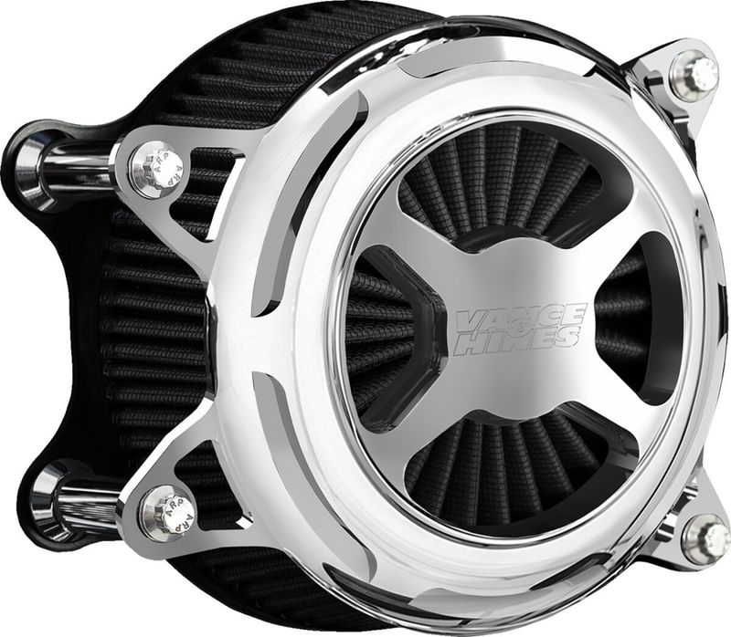 Luftfiltersats Vance & Hines VO2 krom Softail 18-24
