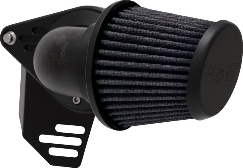 Vance & Hines, VO2 Falcon XL air intake. Gloss Forged Carbon