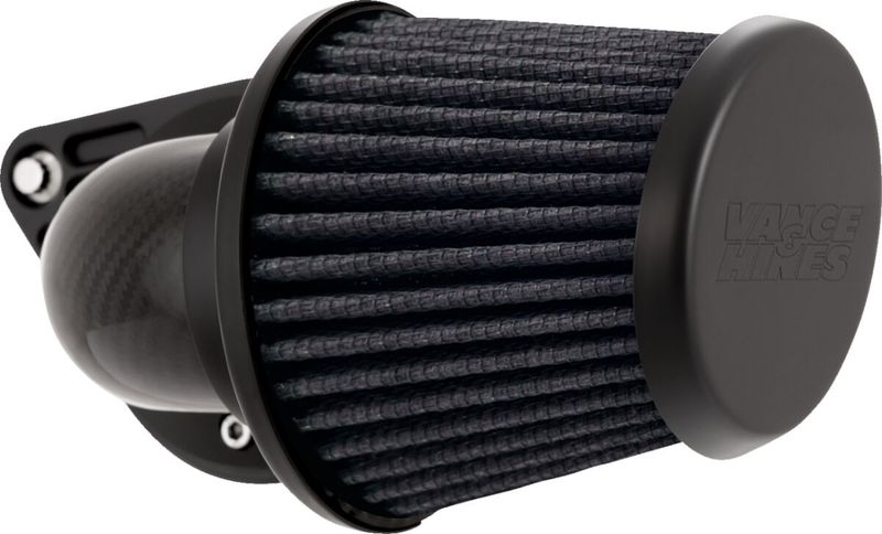 Vance & Hines, VO2 Falcon air intake. weaved carbon fiber