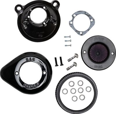 Luftfiltersats S&S 170-0726A Air Stinger Stealth svart XL Sportster 07-22