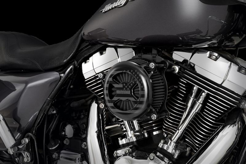 Insugssats Vance & Hines VO2 America Aircleanr blå H-D 96-17