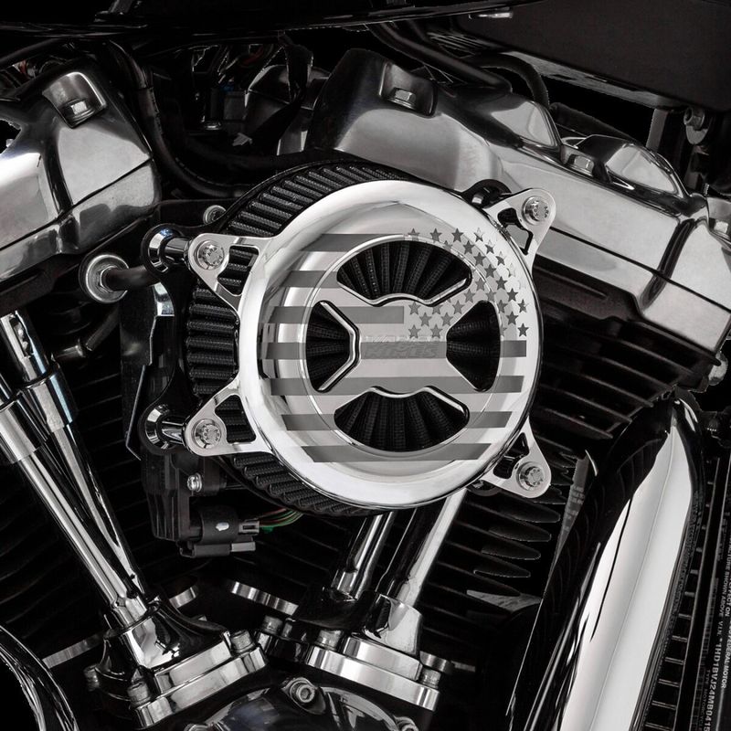 Insugssats Vance & Hines VO2 America krom H-D 17-upp