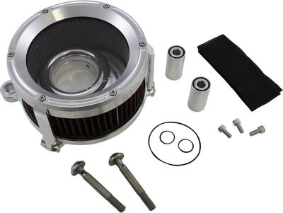 Luftfilter Trask TM-1021R Assault aluminium obehandlad H-D 93-17