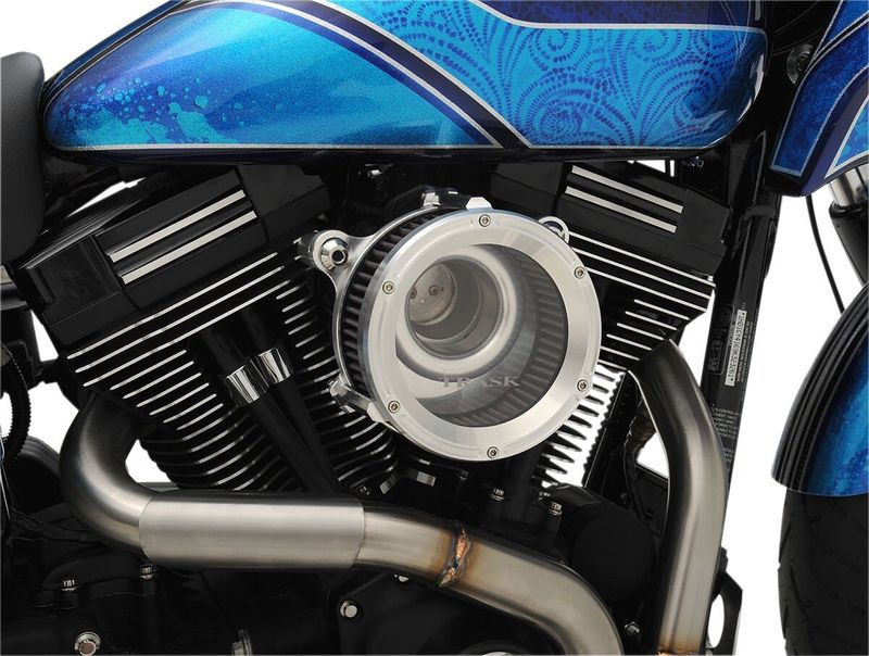 Luftfilter Trask TM-1021R Assault aluminium obehandlad H-D 93-17