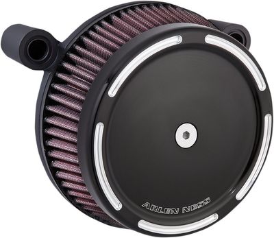 Luftfilter Arlen Ness SYNSTG1 Sucker I syntet svart H-D 08-17