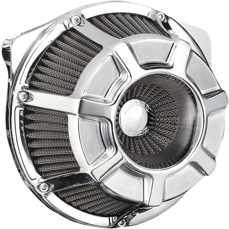 Luftfiltersats Arlen Ness 18-918 Beveled krom Softail 18-24